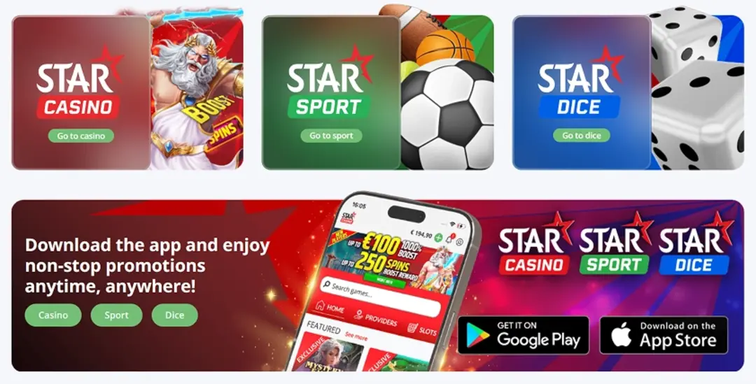 Starсasino app